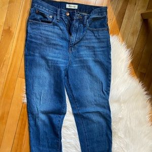 Madewell mom jeans